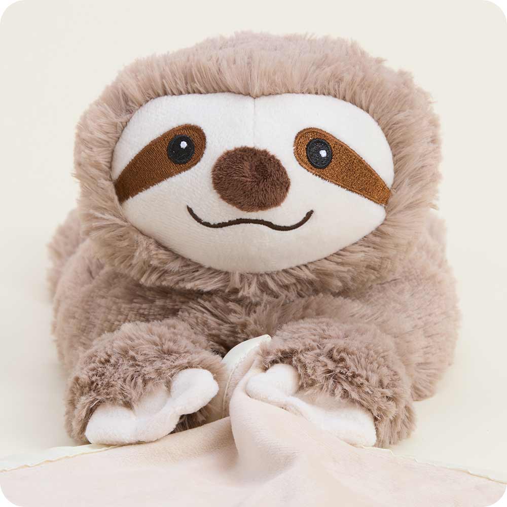 Sloth Blankie Warmies - Warm Blend