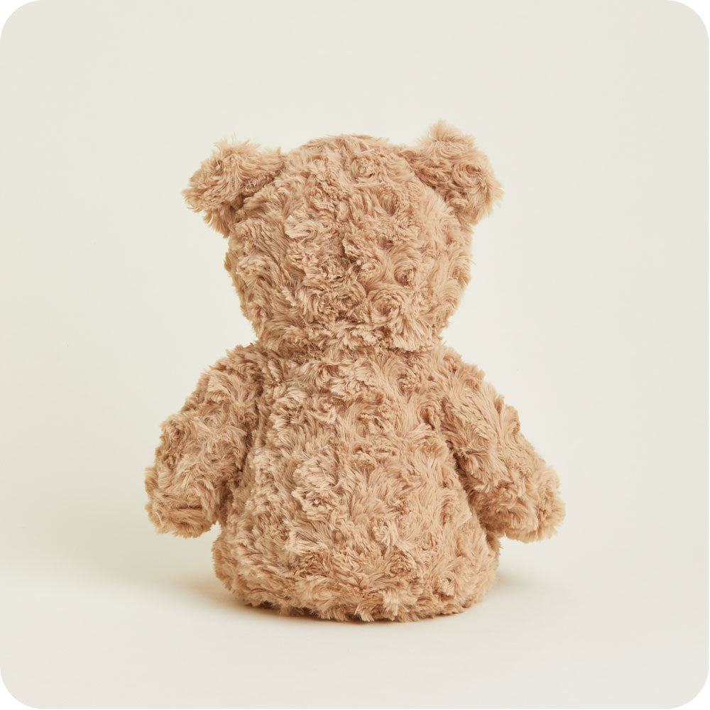Brown Curly Bear Warmies - Fresh Notes
