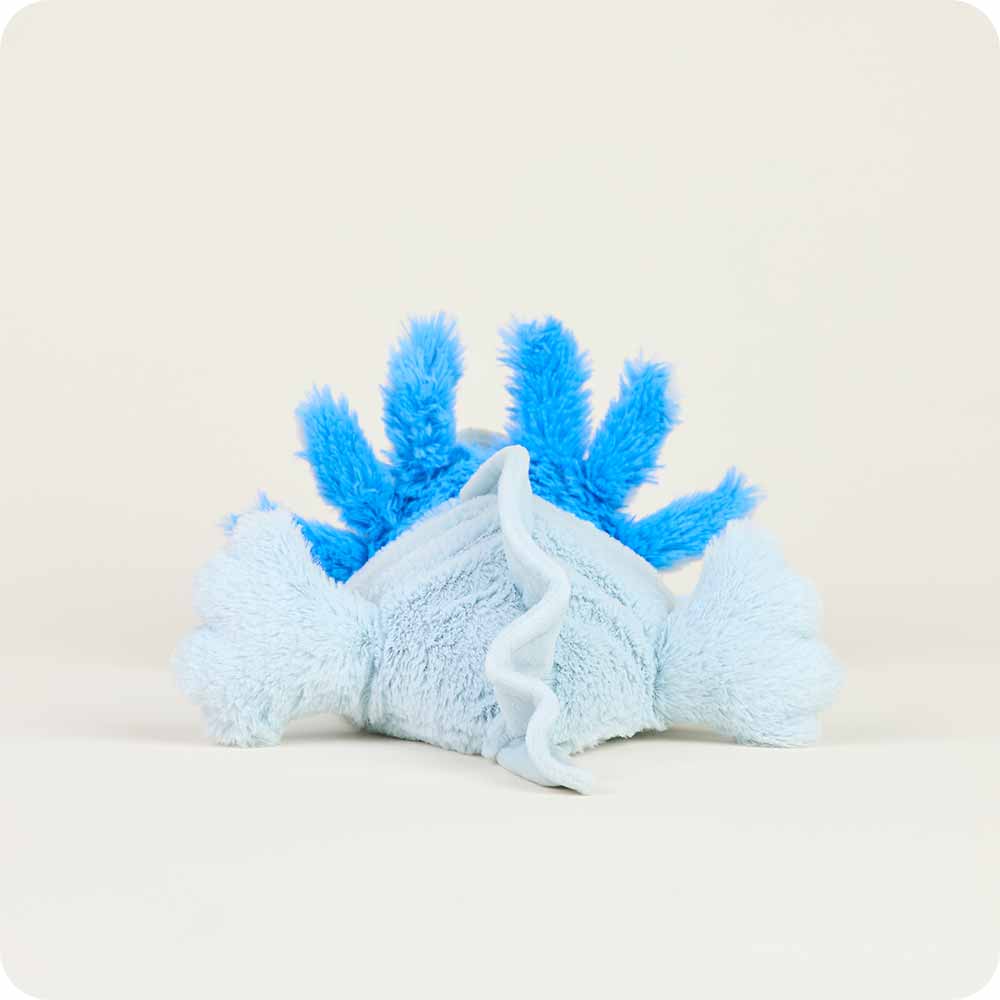 Blue Axolotl Warmies - Soft Glow