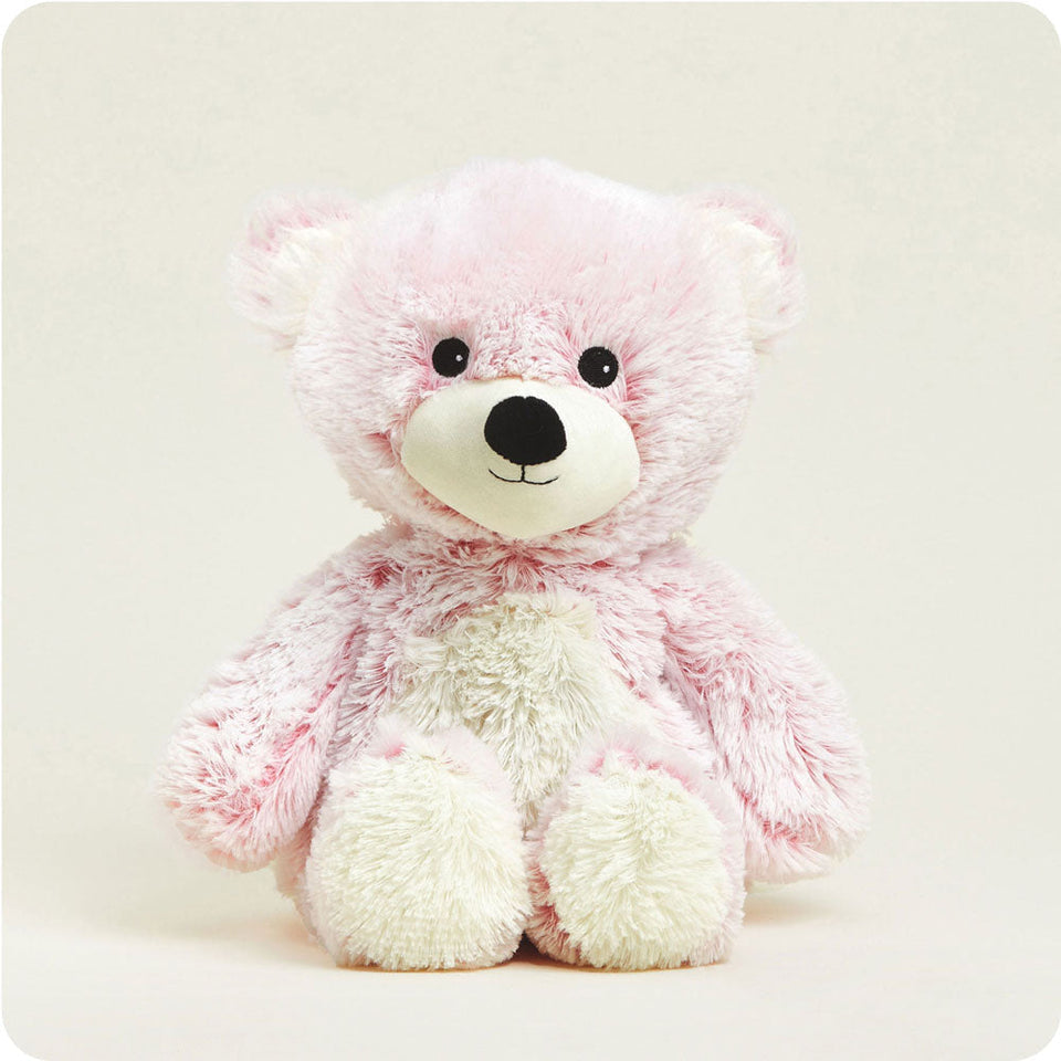 Pink Marshmallow Bear Warmies - Clean Mood