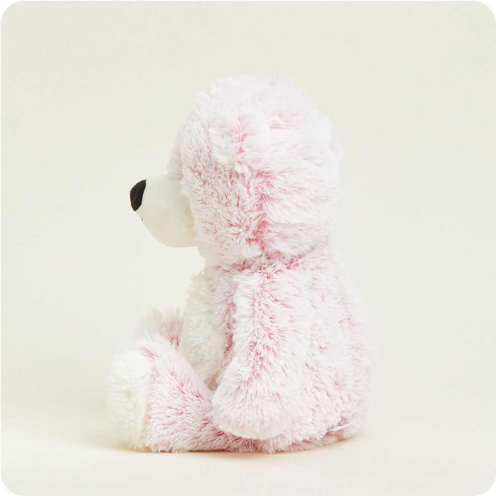 Pink Marshmallow Bear Warmies - Clean Mood