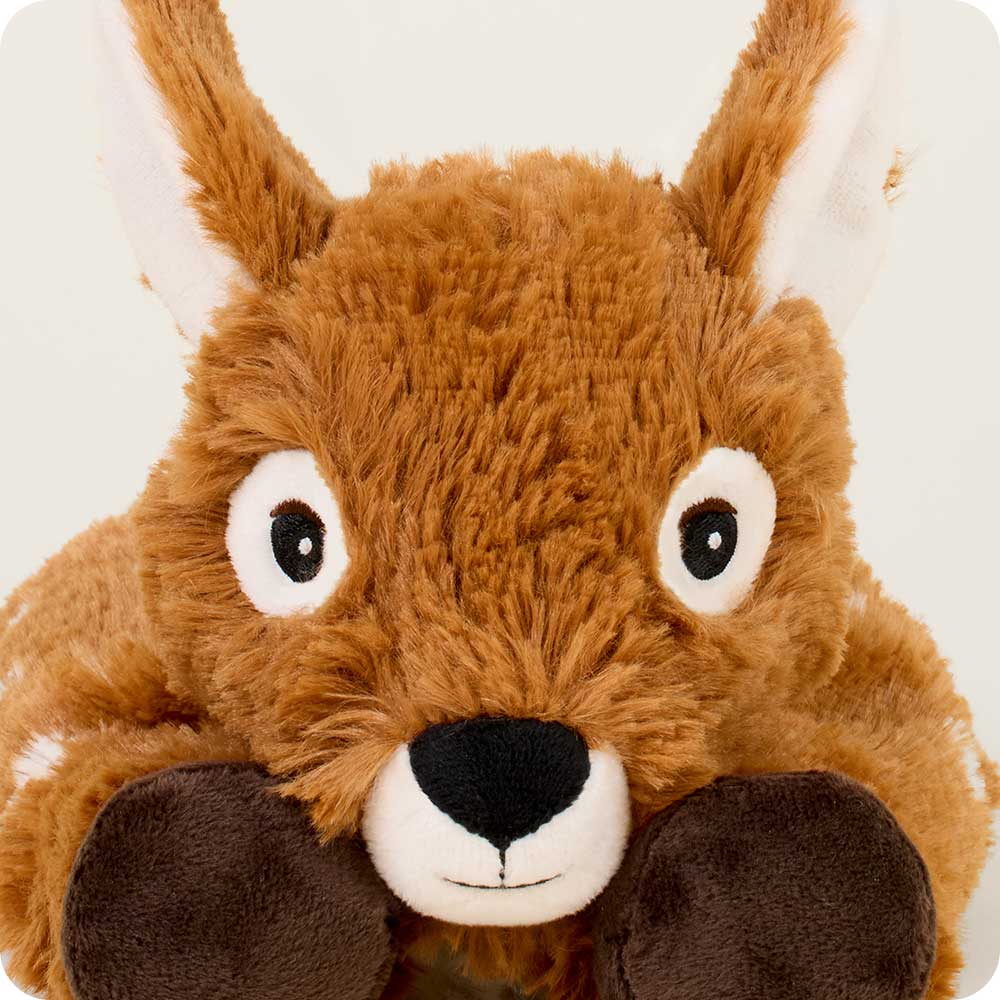 Laying Down Deer Warmies - Soft Glow