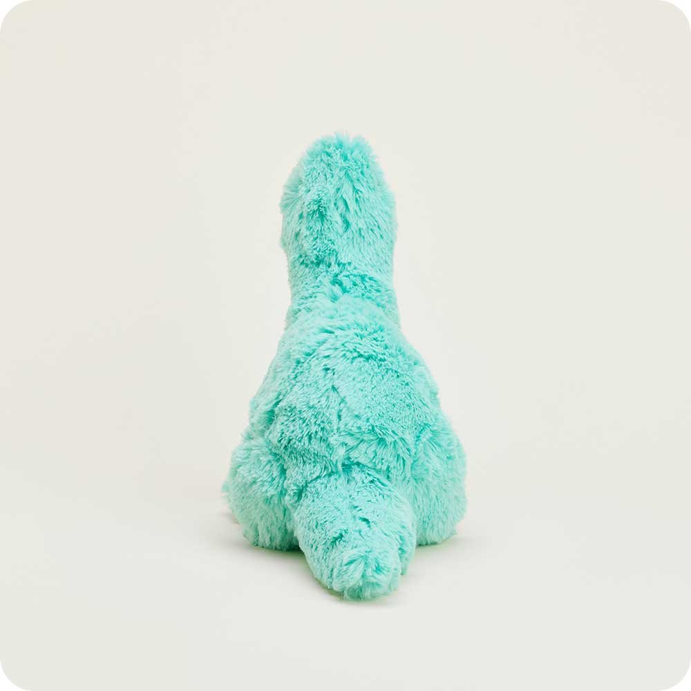 Teal Long Neck Dinosaur Warmies - Cozy Glow