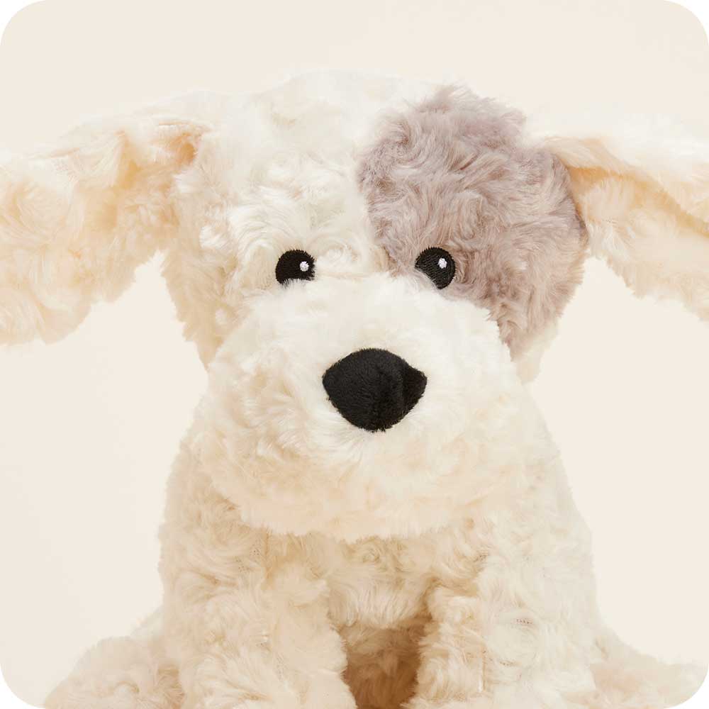 Patch Curly Dog Warmies - Clean Mood