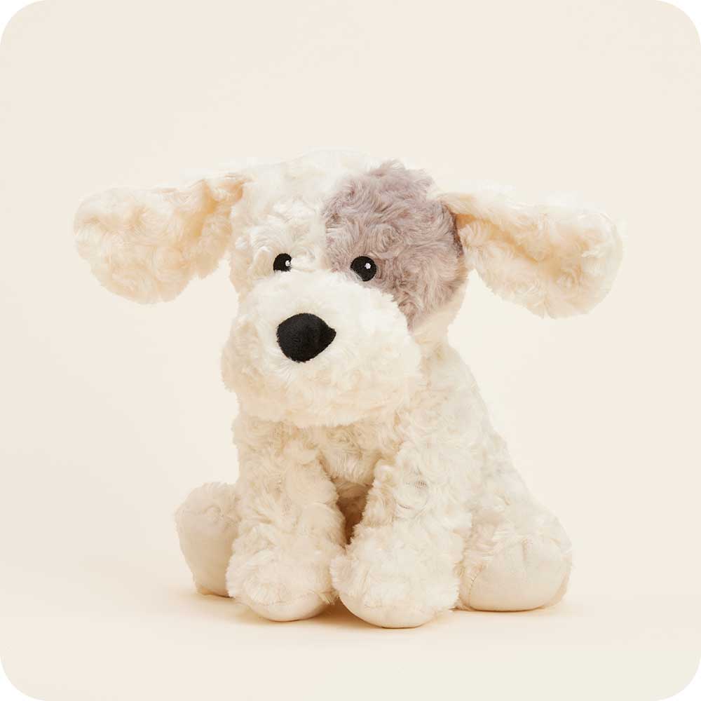 Patch Curly Dog Warmies - Clean Mood