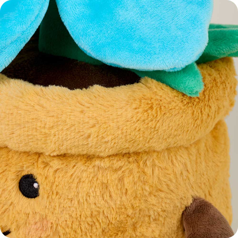 Blue Flower Pot Warmies - Home Glow