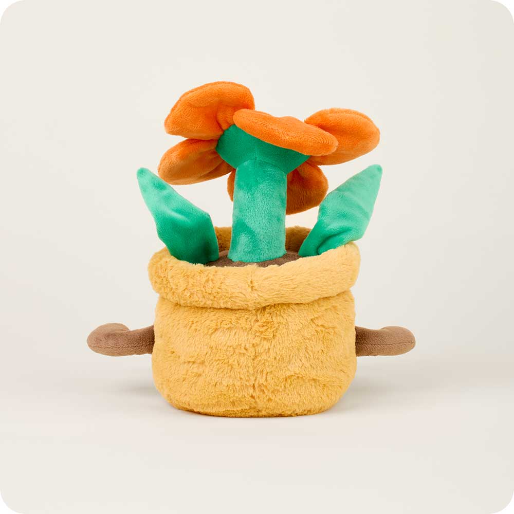 Orange Flower Pot Warmies - Gentle Mist