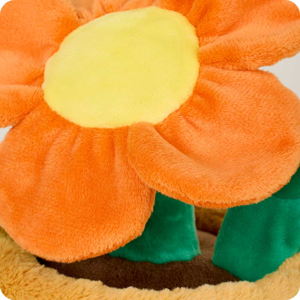 Orange Flower Pot Warmies - Gentle Mist