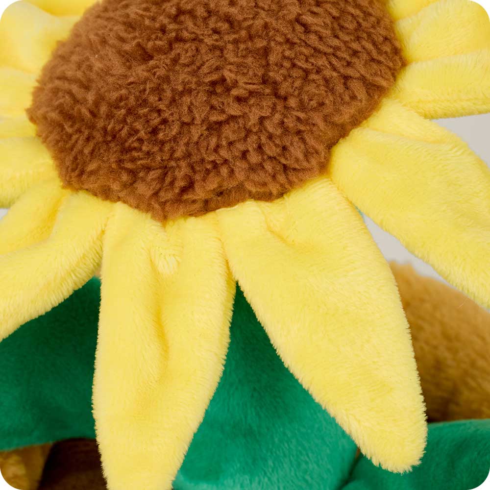 Yellow Flower Pot Warmies - Soft Glow