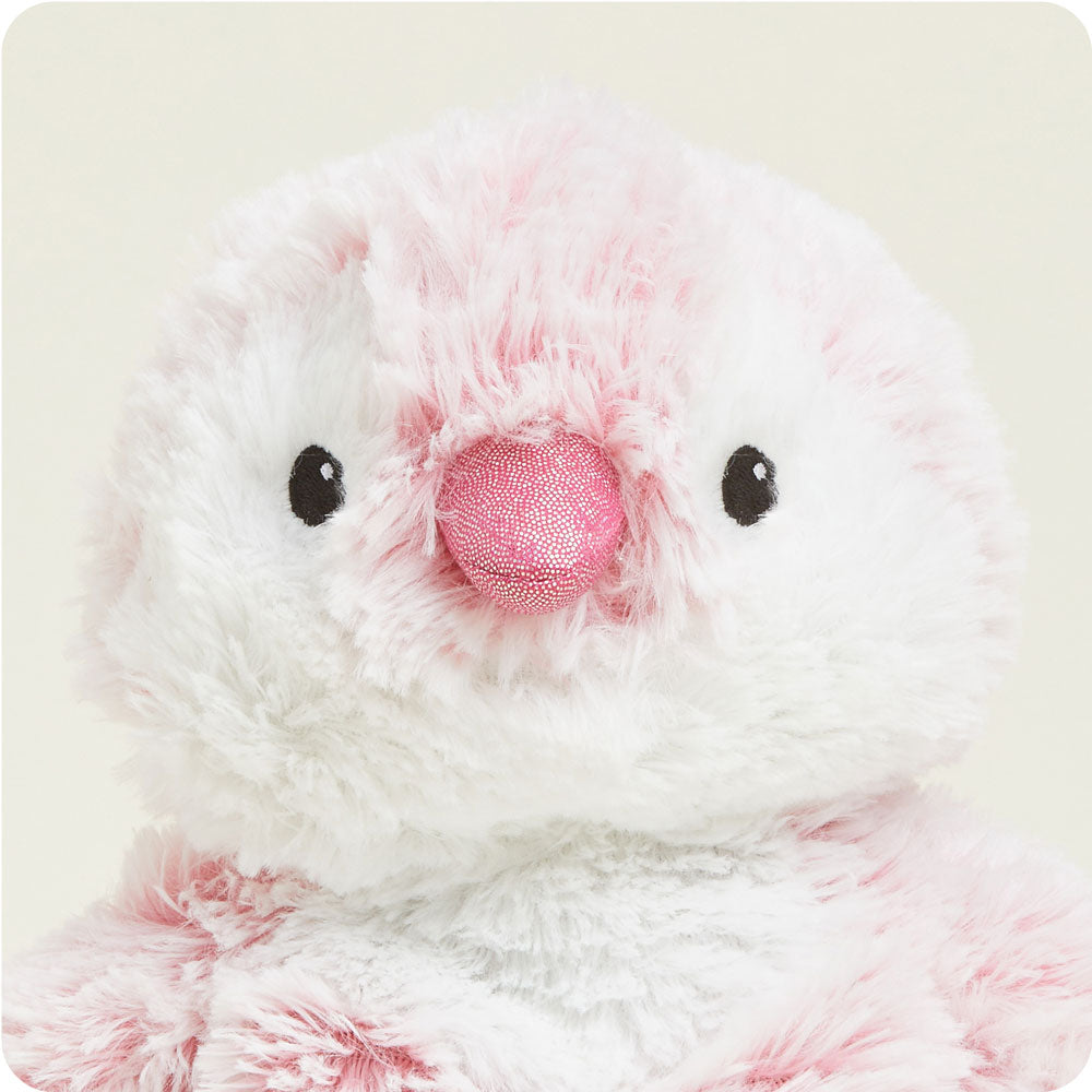 Pink Penguin Warmies - Cozy Glow