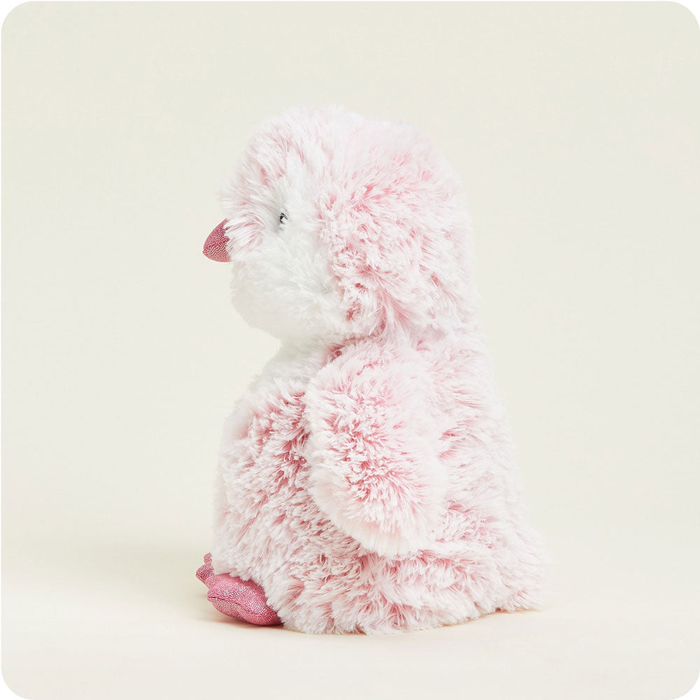 Pink Penguin Warmies - Cozy Glow