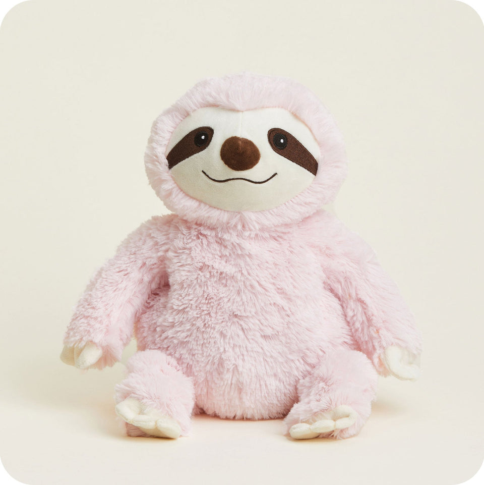 Pink Sloth Warmies - Gentle Mist