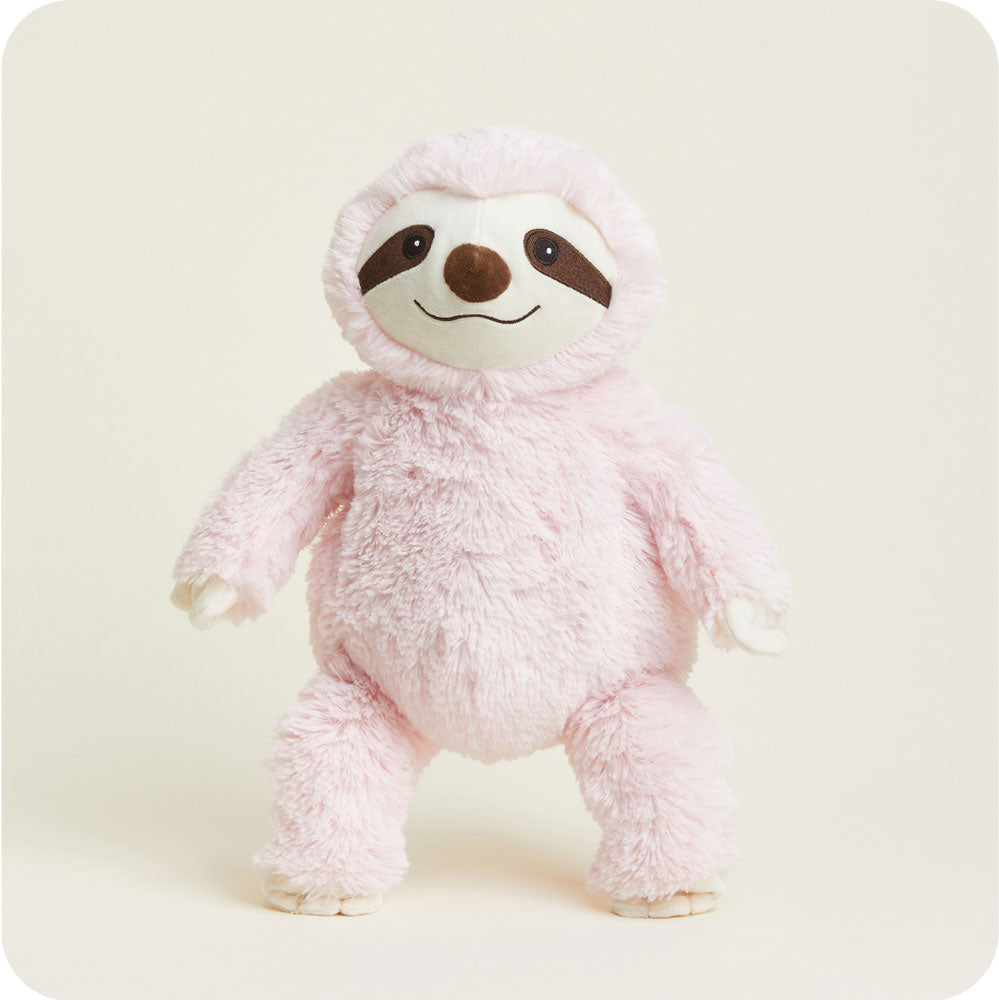 Pink Sloth Warmies - Gentle Mist