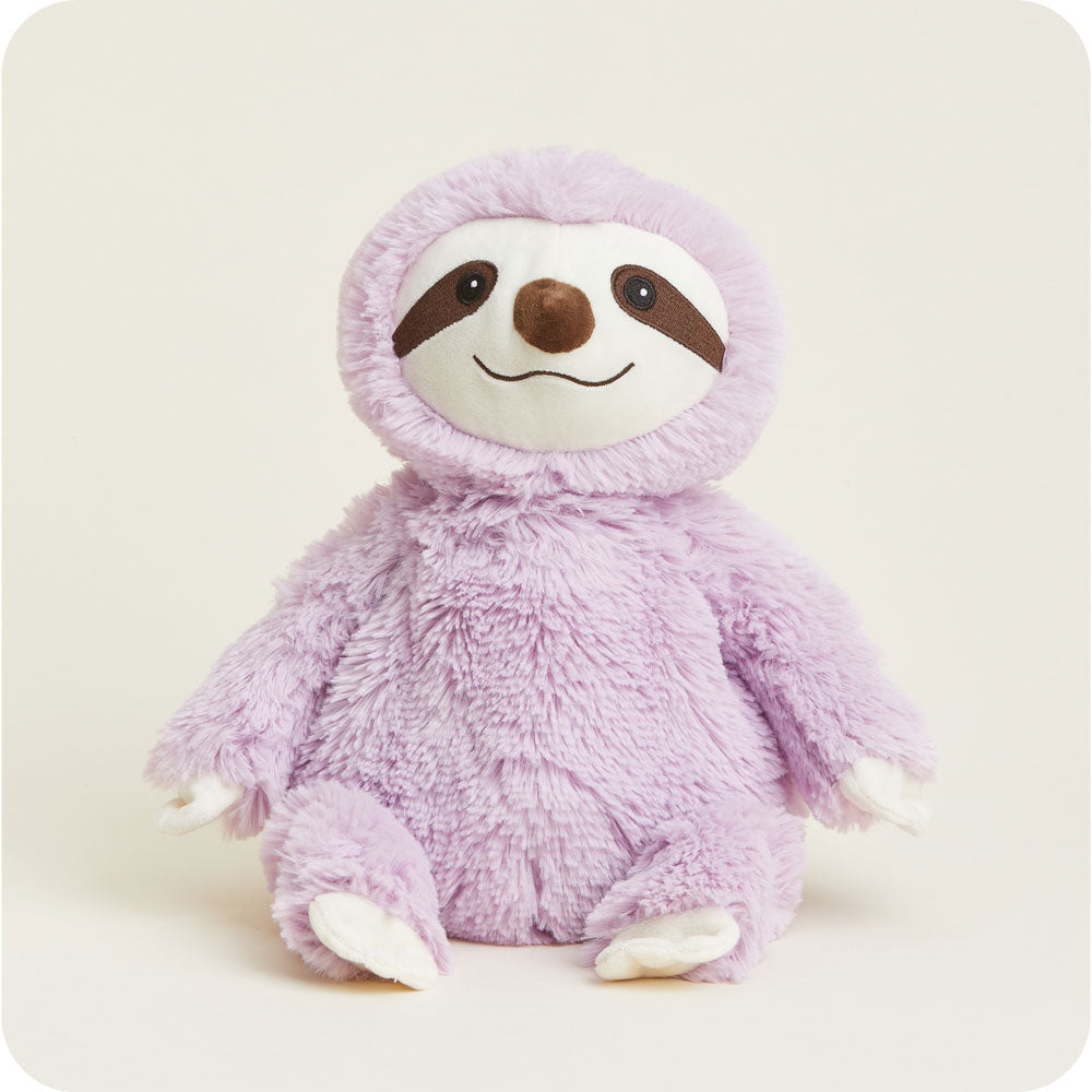 Purple Sloth Warmies - Cozy Glow