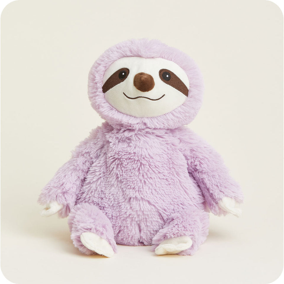 Purple Sloth Warmies - Cozy Glow