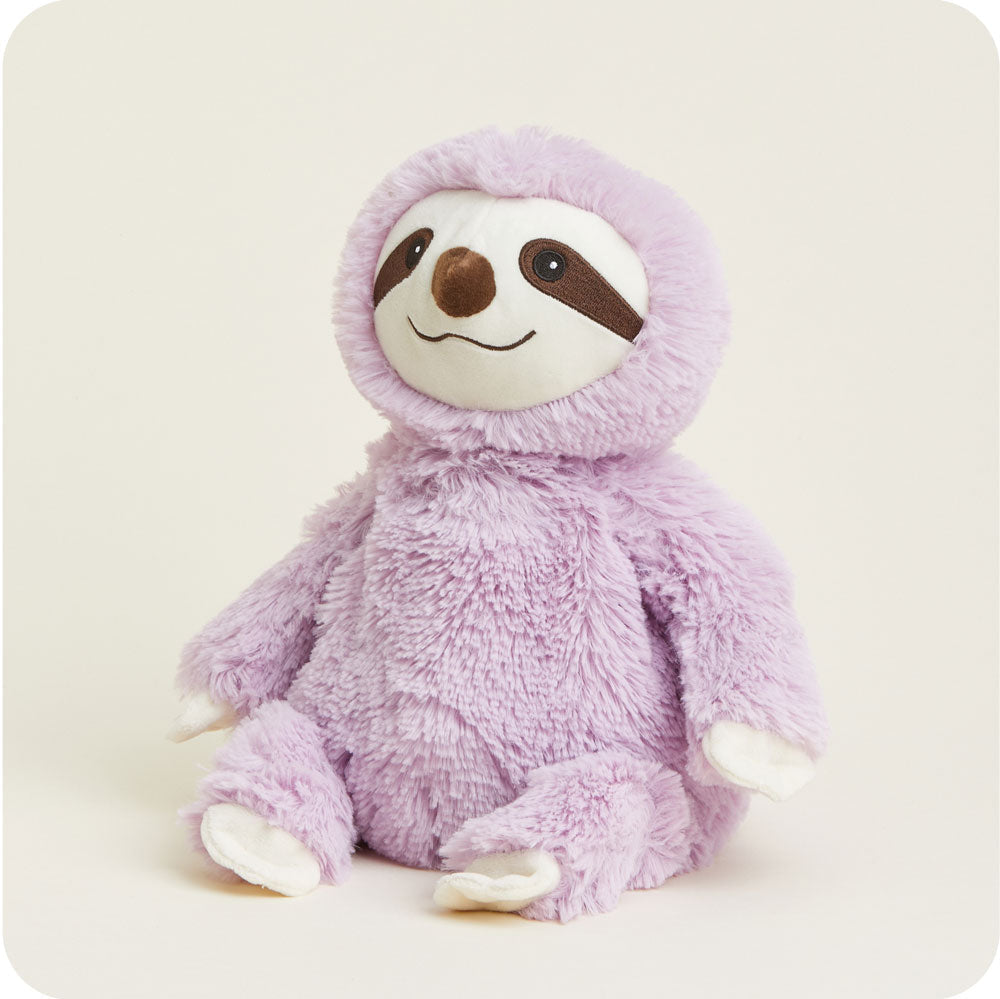 Purple Sloth Warmies - Cozy Glow