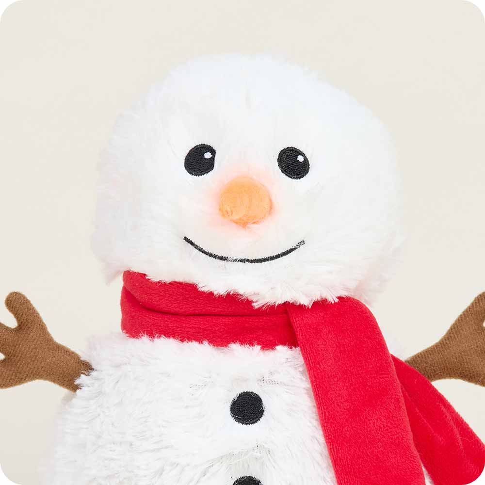 Red Scarf Snowman Warmies - Bright Scent