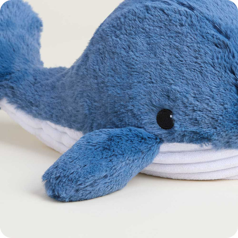Blue Whale Warmies - Classic Notes