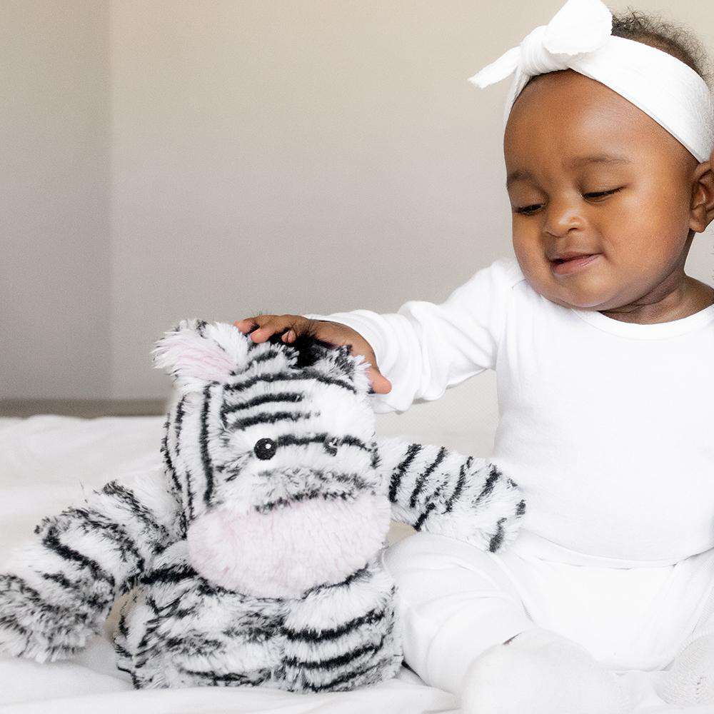 Zebra Warmies - Home Glow