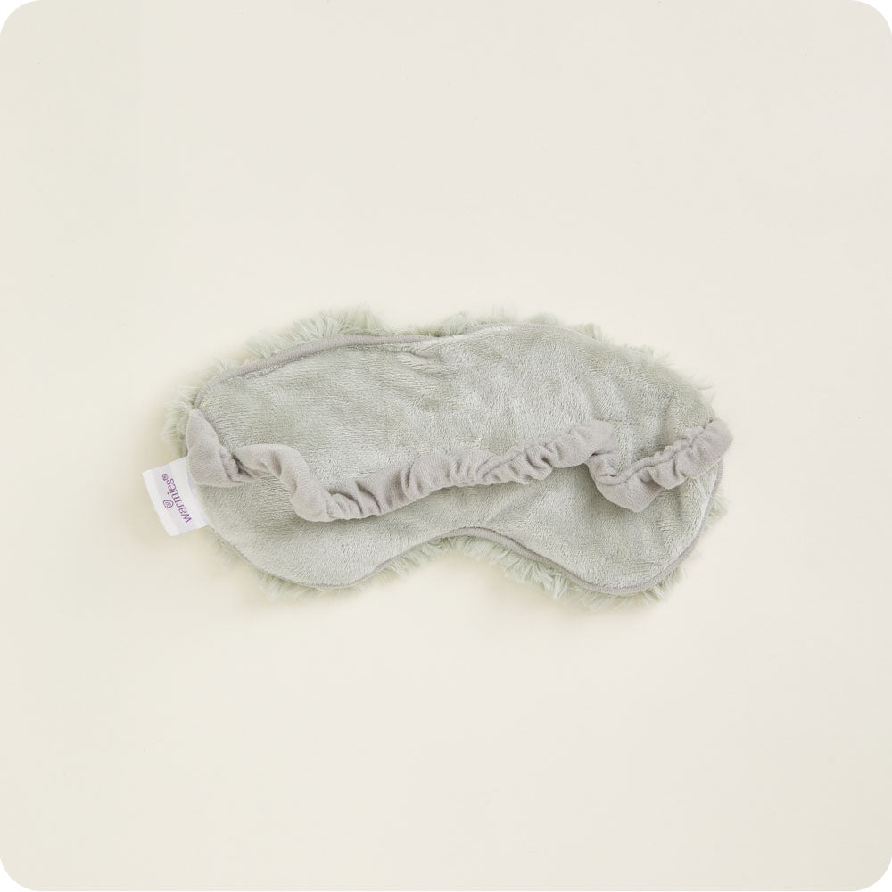 Curly Sage Green Eye Mask Warmies - Light Storage