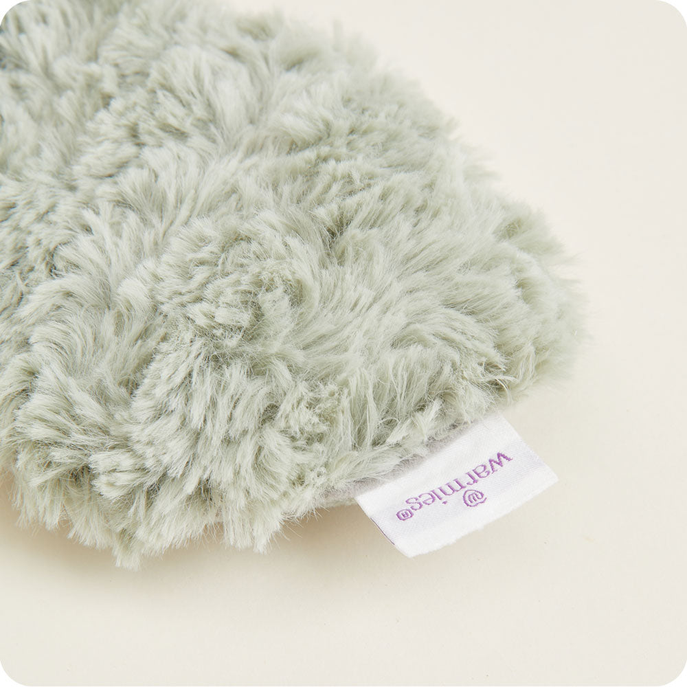 Curly Sage Green Eye Mask Warmies - Light Storage