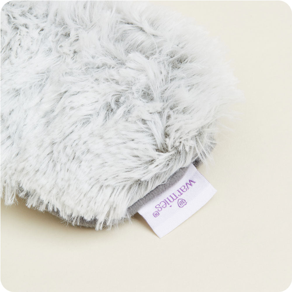Marshmallow Gray Eye Mask Warmies - Ready Carry