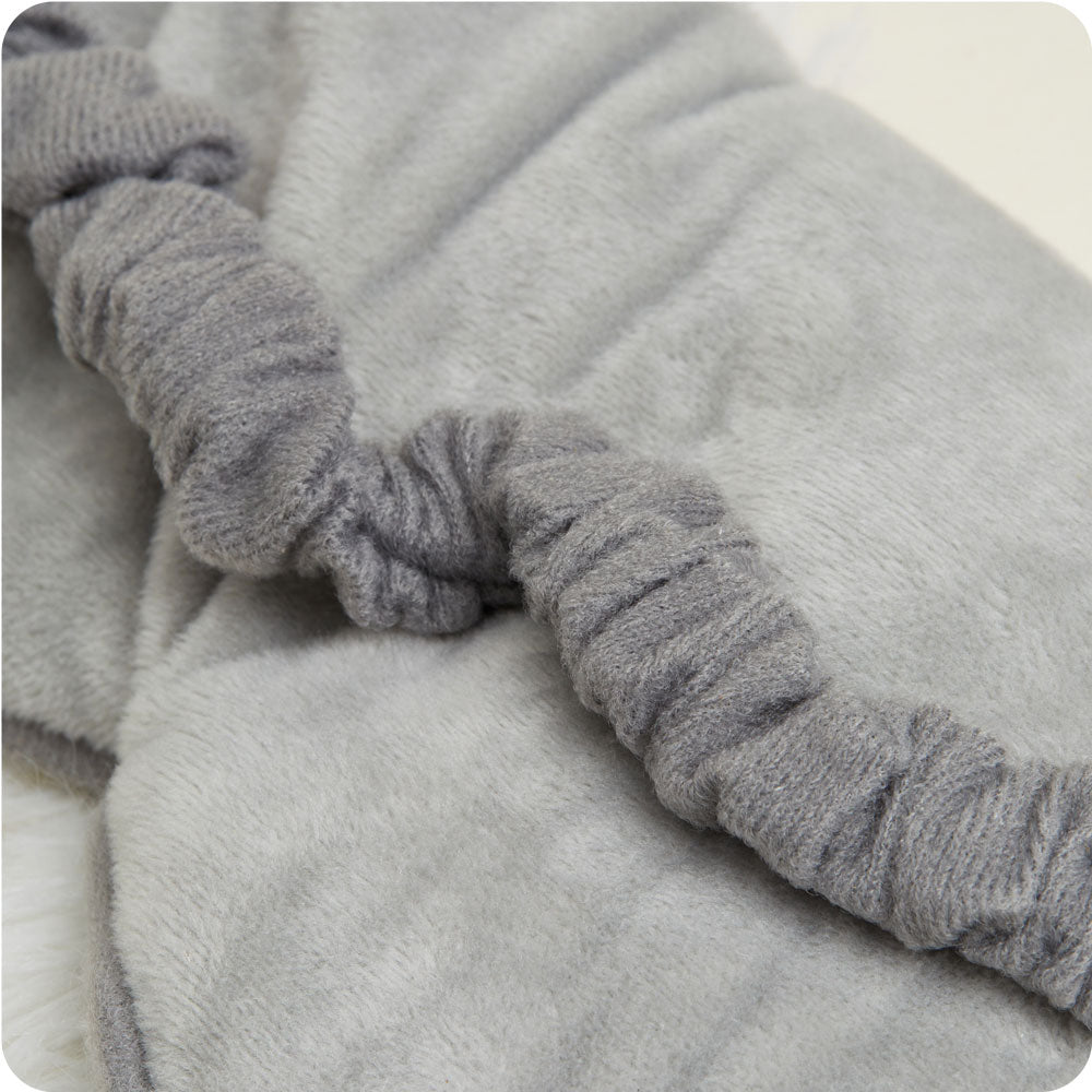 Marshmallow Gray Eye Mask Warmies - Ready Carry