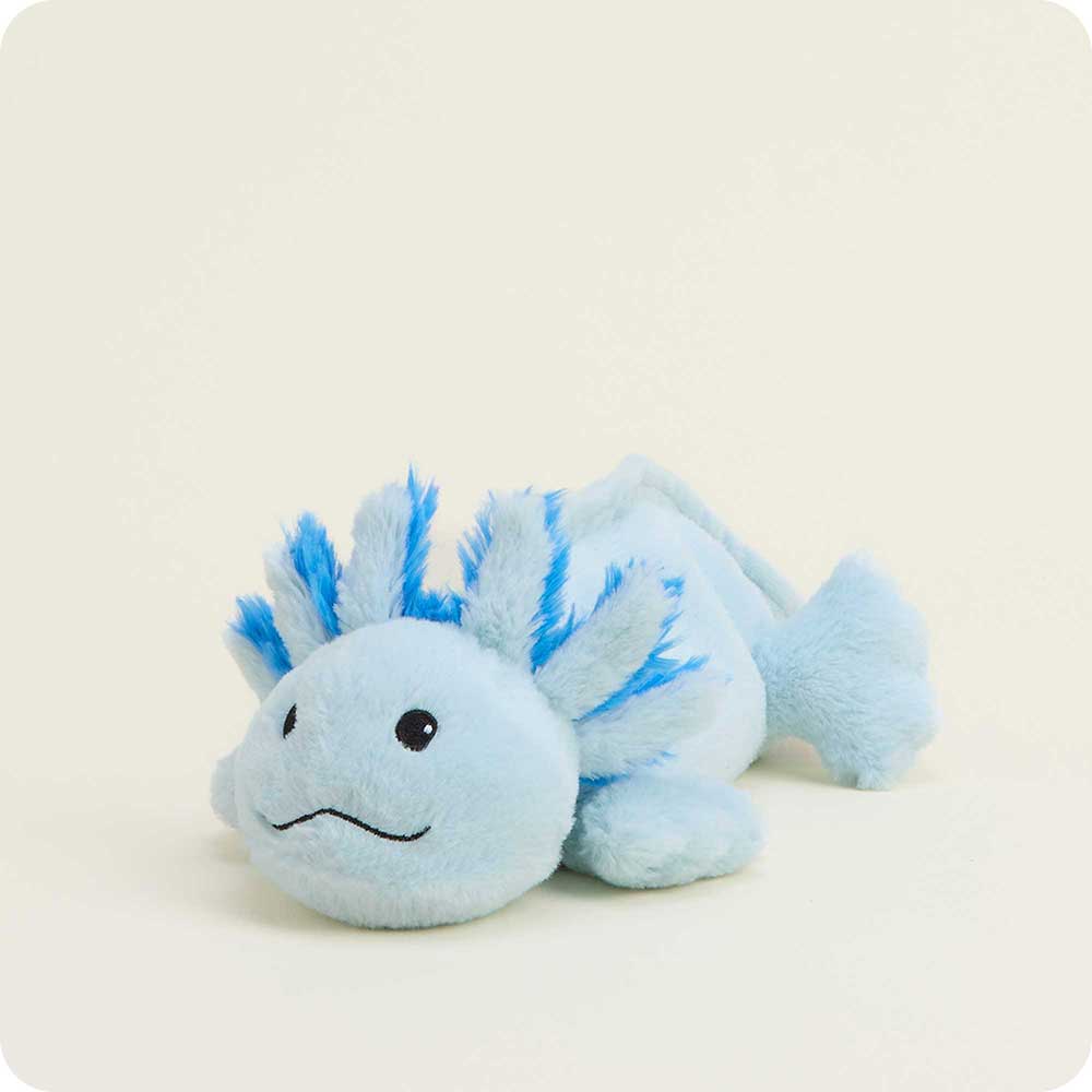 Blue Axolotl Warmies Junior - Modern Blend