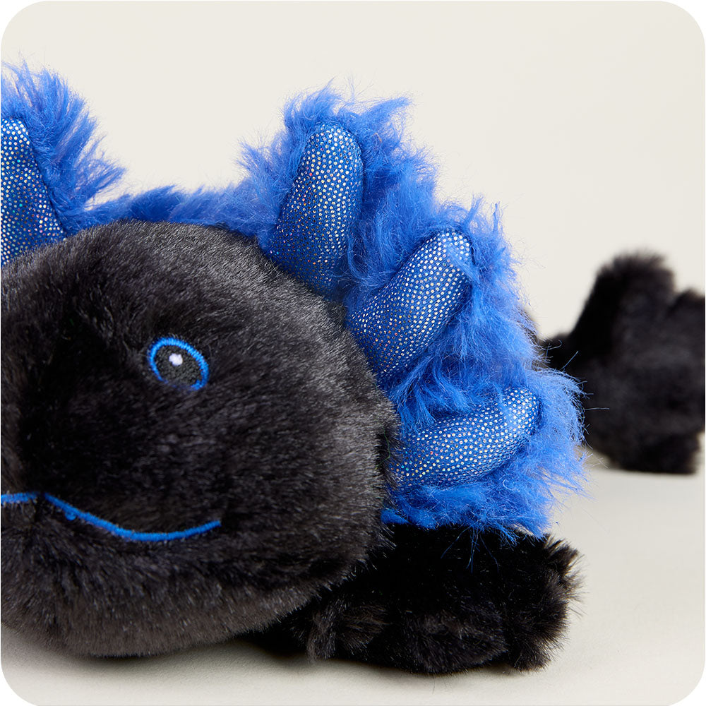 Black Axolotl Warmies Junior - Classic Notes