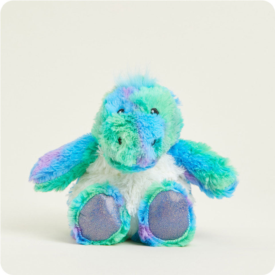 Rainbow Dinosaur Warmies Junior - Soft Glow