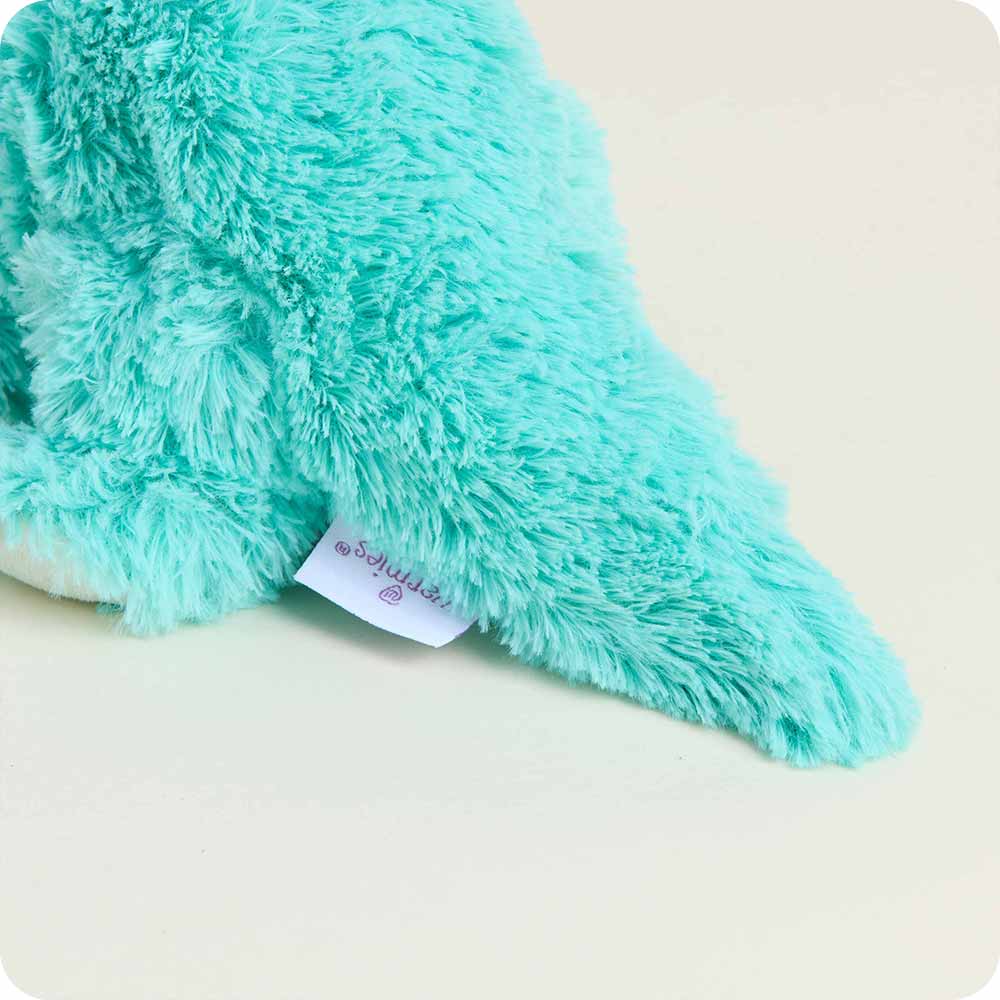 Teal Long Neck Dinosaur Warmies Junior - Cozy Glow