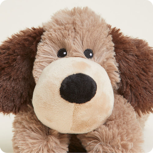 Brown Dog Warmies Junior - Soft Glow