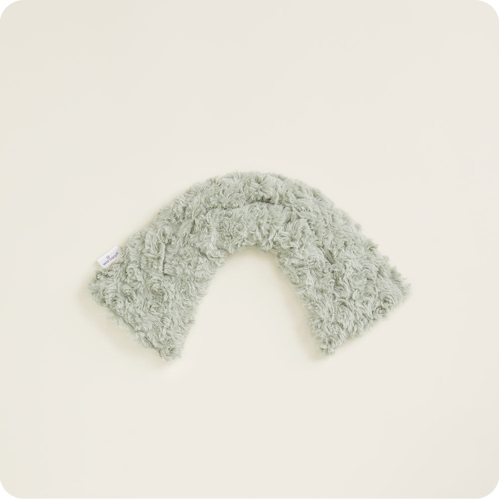 Curly Sage Green Neck Wrap Warmies - Simple Hold