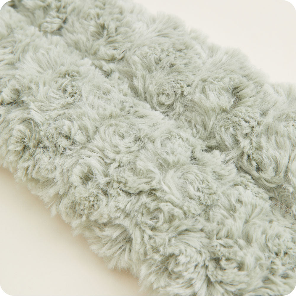 Curly Sage Green Neck Wrap Warmies - Simple Hold