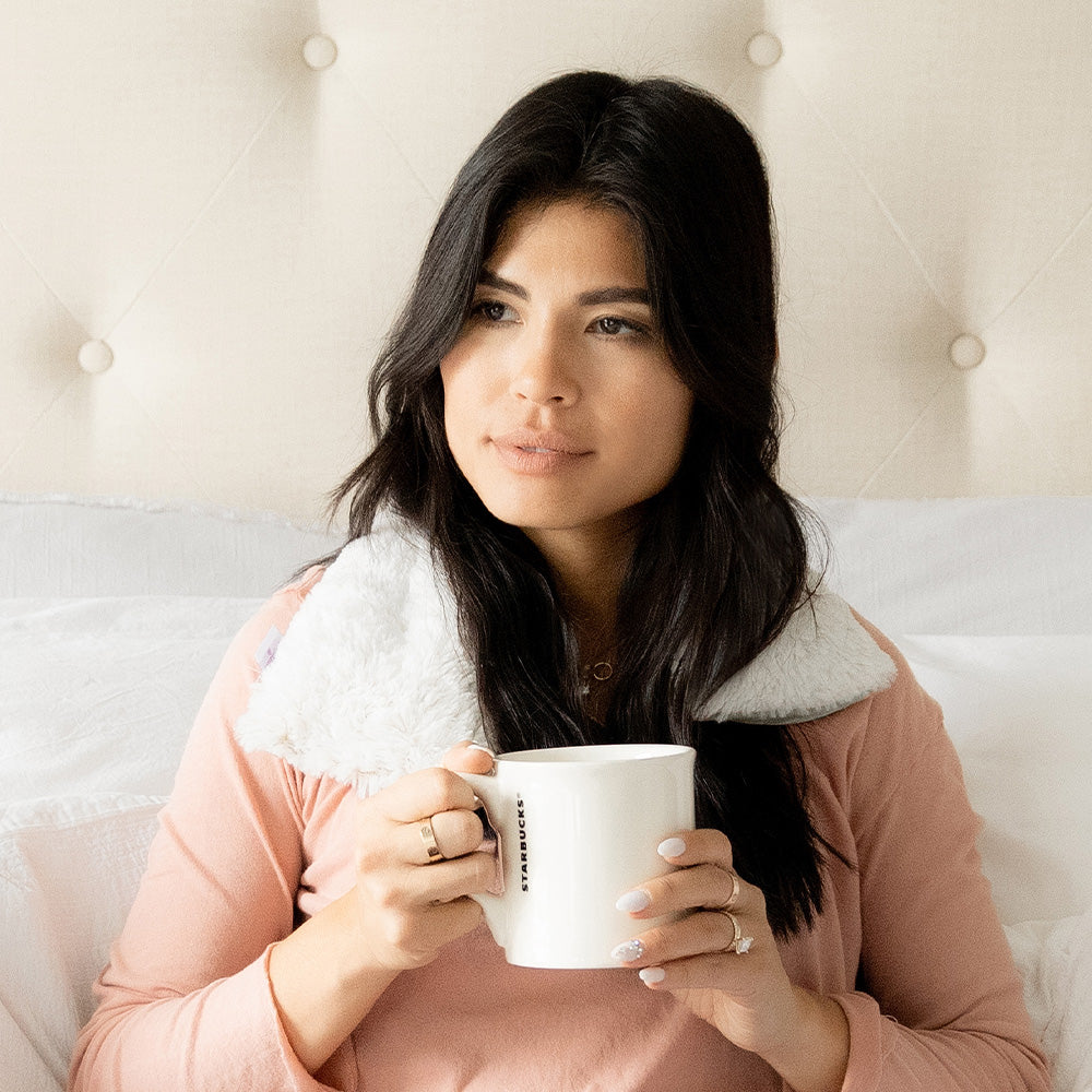 Marshmallow Gray Neck Wrap Warmies - Daily Pack