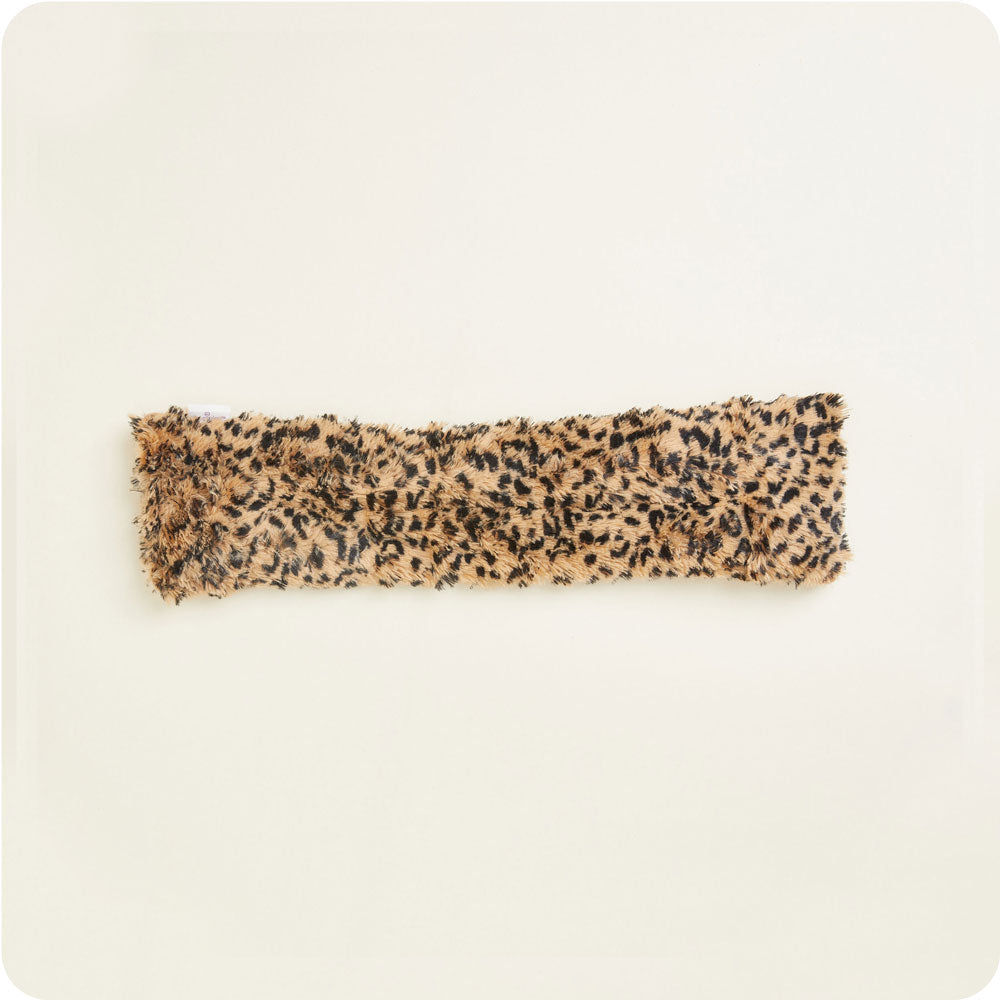 Leopard Neck Wrap Warmies - Travel Ready