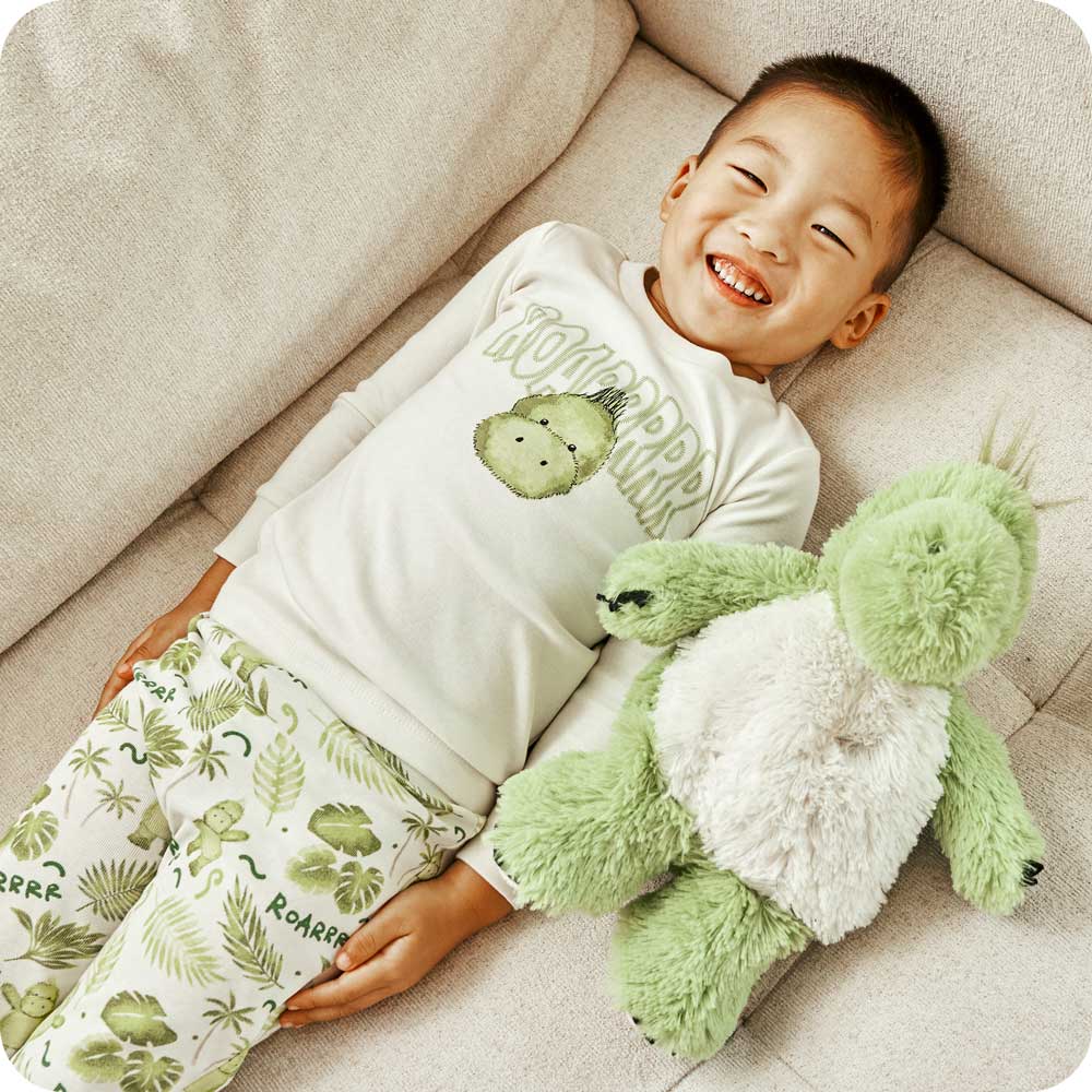 Dinosaur Long Pajamas - Easy Set