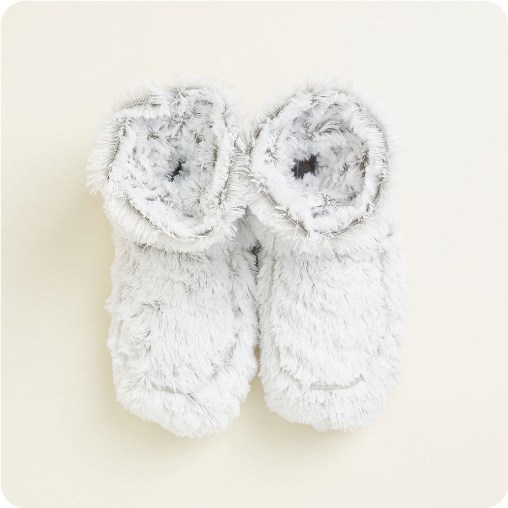 Marshmallow Gray Boots Warmies® - Modern Blend