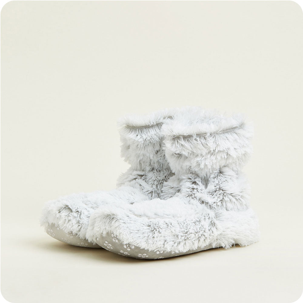 Marshmallow Gray Boots Warmies® - Modern Blend