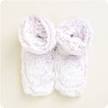 Marshmallow Lavender Boots Warmies® - Cozy Glow