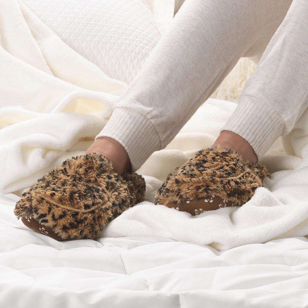 Tawny Slippers Warmies® - Soft Glow