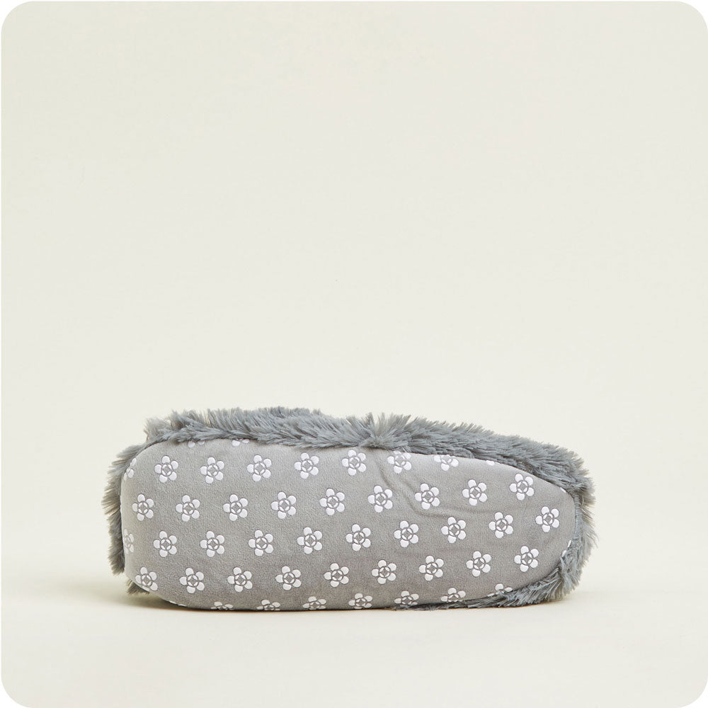 Gray Slippers Warmies® - Soft Glow