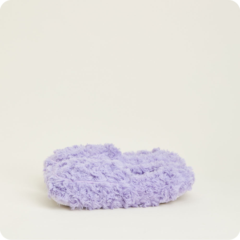Curly Purple Slippers Warmies® - Warm Blend
