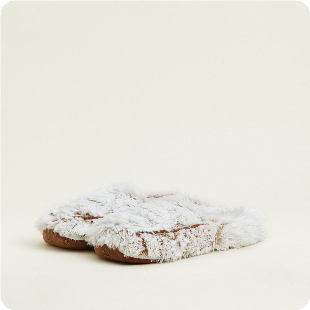 Marshmallow Brown Slippers Warmies® - Modern Blend