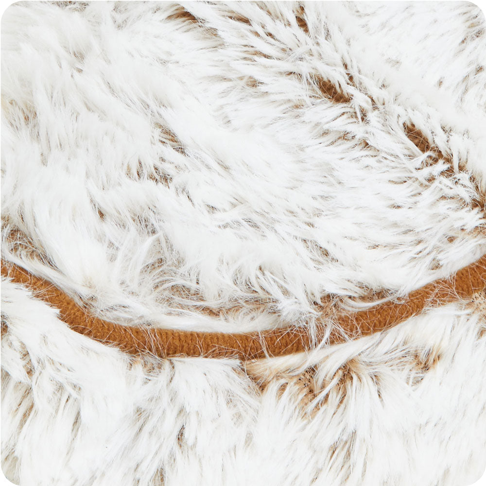 Marshmallow Brown Slippers Warmies® - Soft Glow
