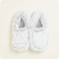 Marshmallow Gray Slippers Warmies® - Soft Glow