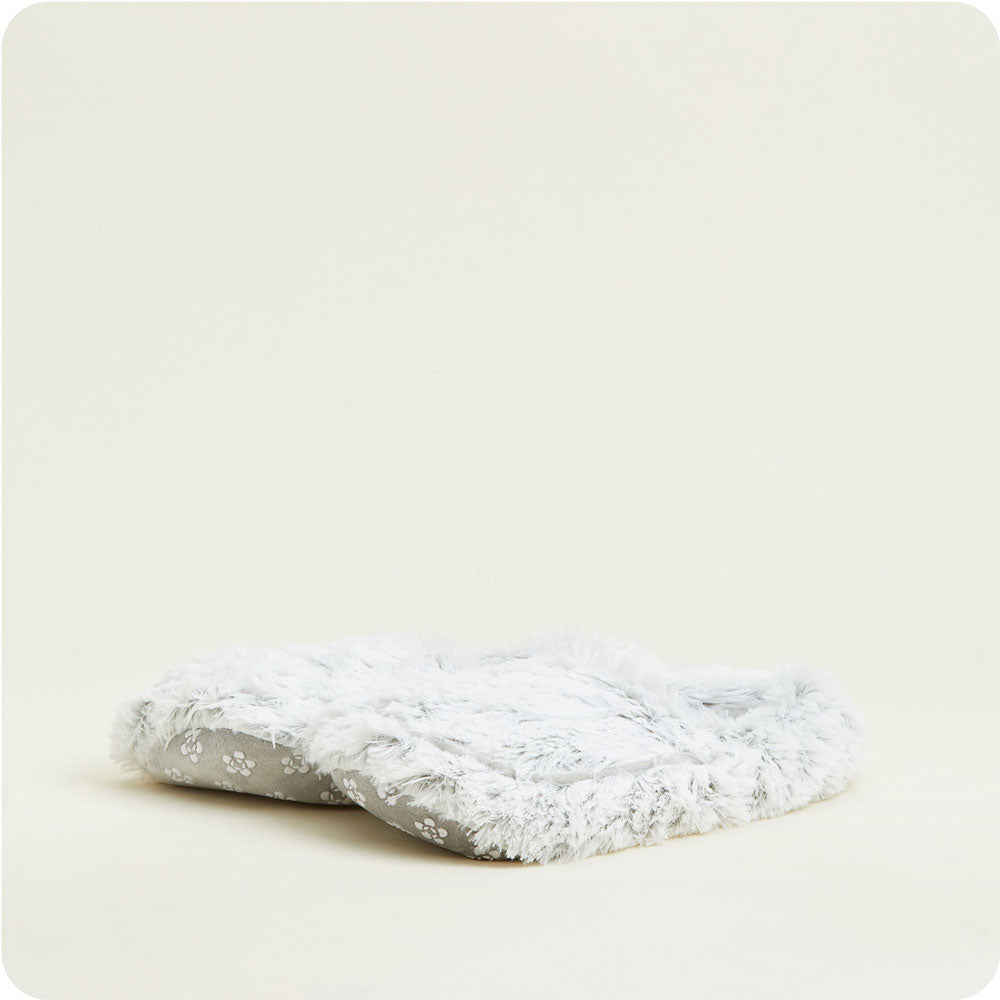 Marshmallow Gray Slippers Warmies® - Soft Glow