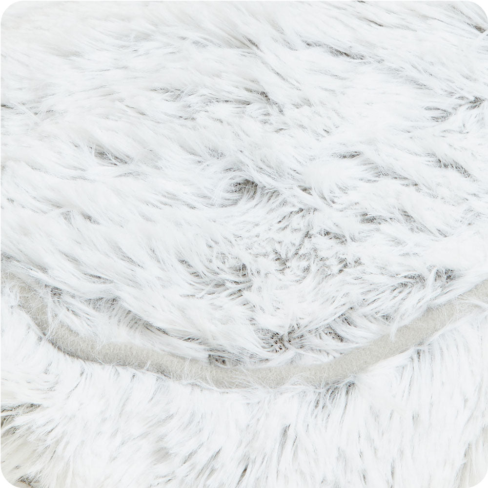 Marshmallow Gray Slippers Warmies® - Soft Glow