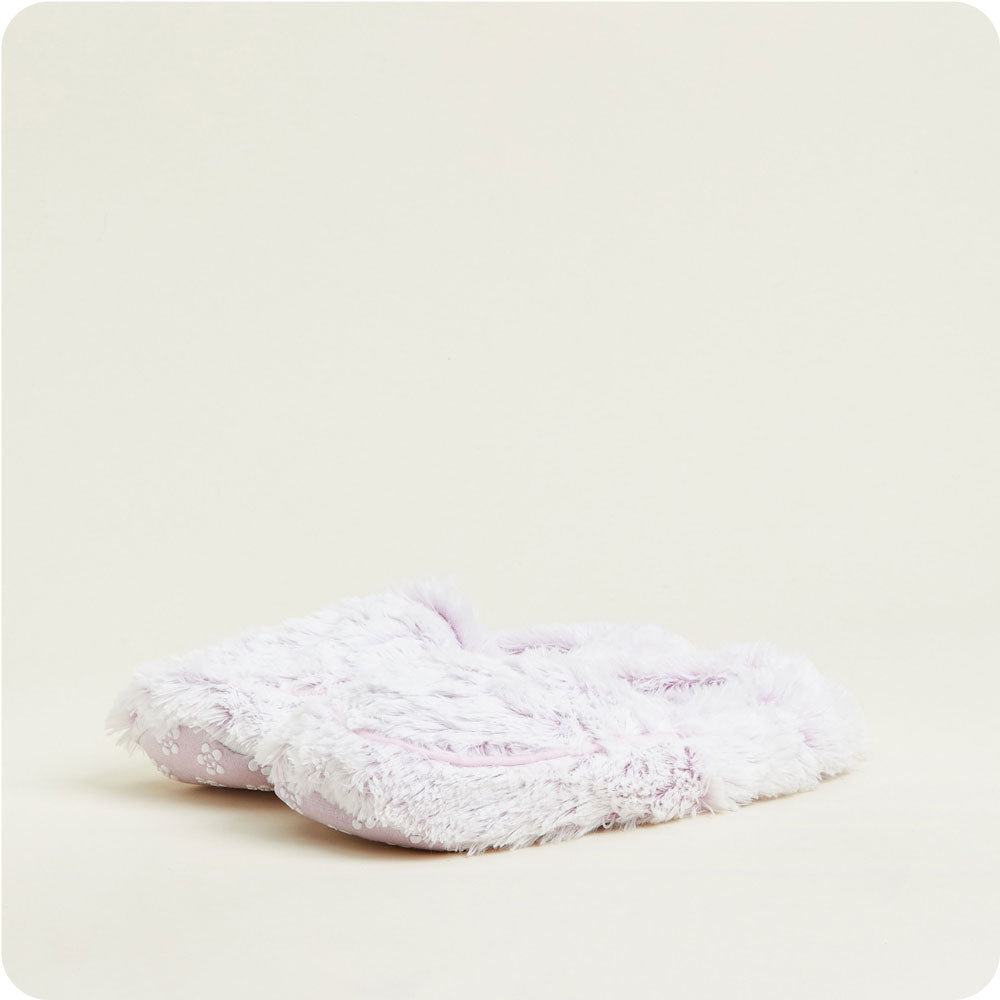 Marshmallow Lavender Slippers Warmies® - Warm Blend