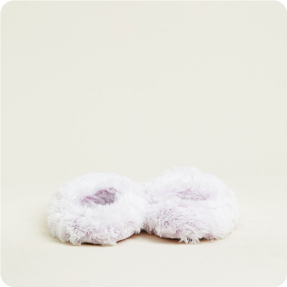 Marshmallow Lavender Slippers Warmies® - Warm Blend